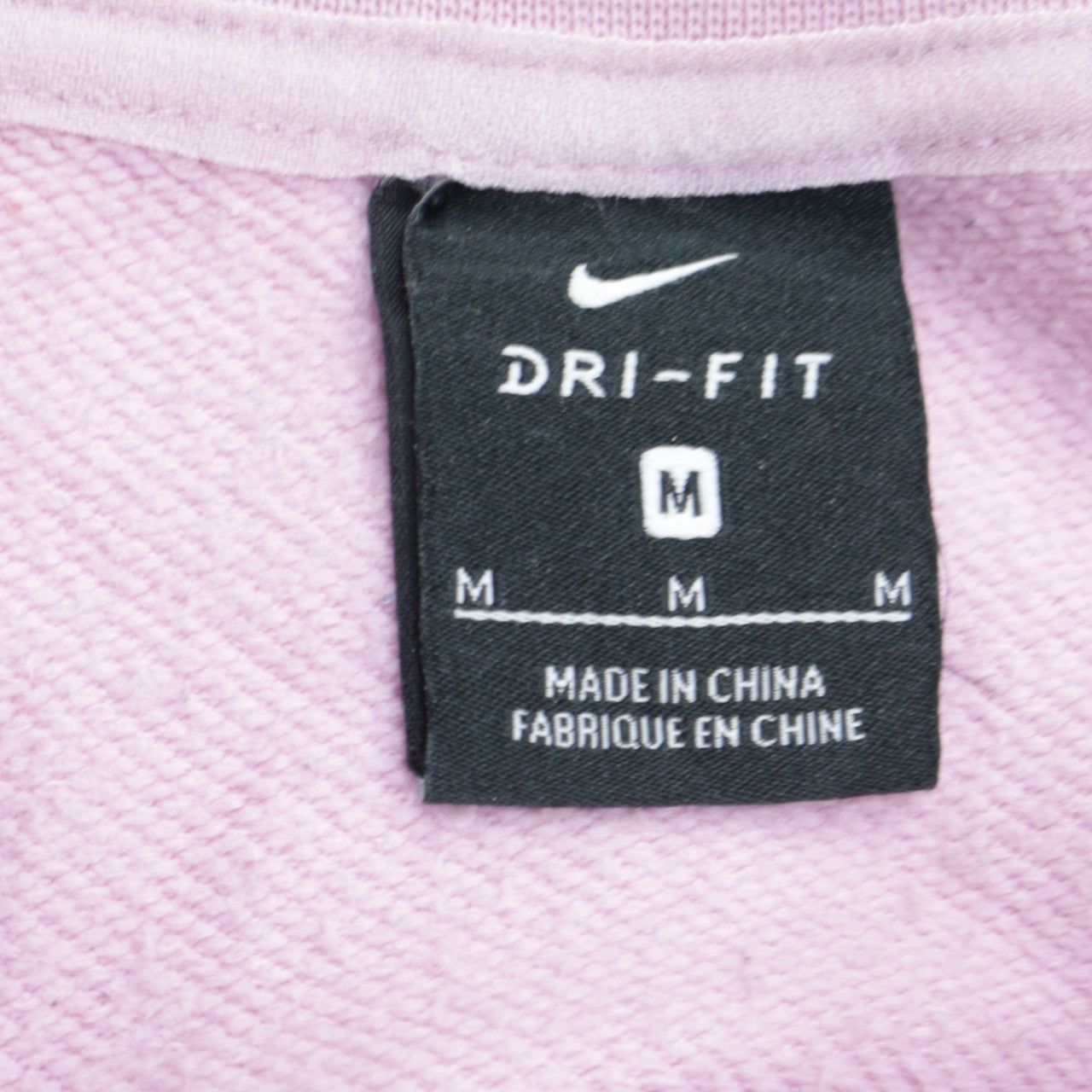 Womens UK Size M Nike Pink Pullover Sweatshirt