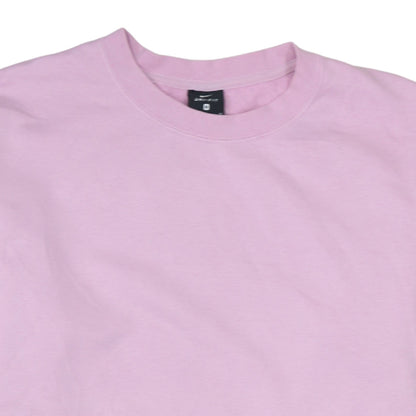 Womens UK Size M Nike Pink Pullover Sweatshirt