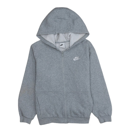 Boys UK Size XL Nike Grey Full Zip Hoodie
