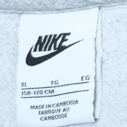 Boys UK Size XL Nike Grey Full Zip Hoodie