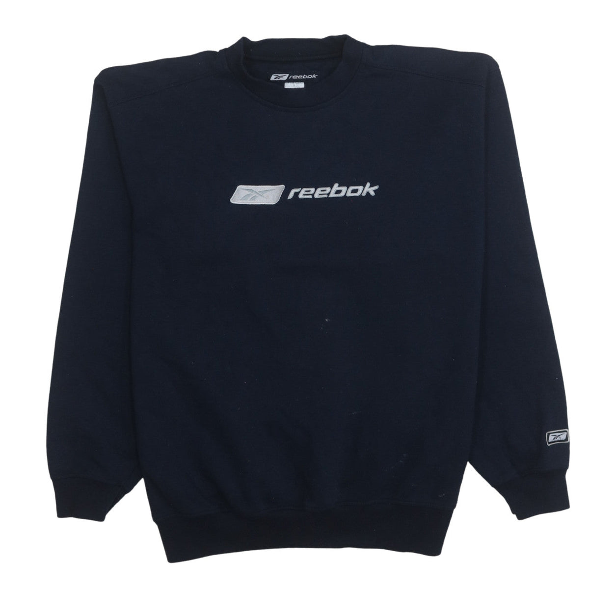 Mens UK Size S Reebok Blue Pullover Sweatshirt
