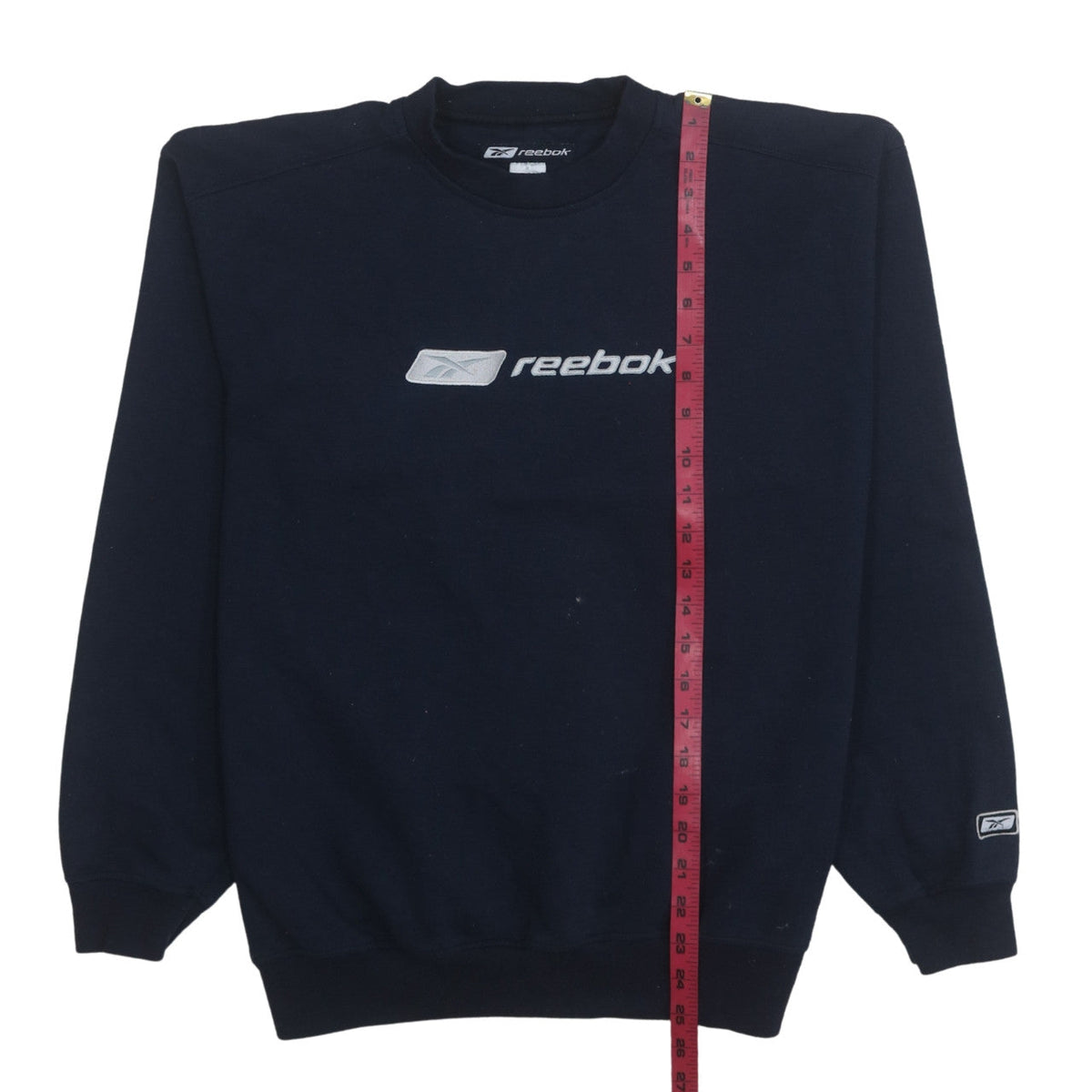 Mens UK Size S Reebok Blue Pullover Sweatshirt