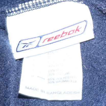 Mens UK Size S Reebok Blue Pullover Sweatshirt