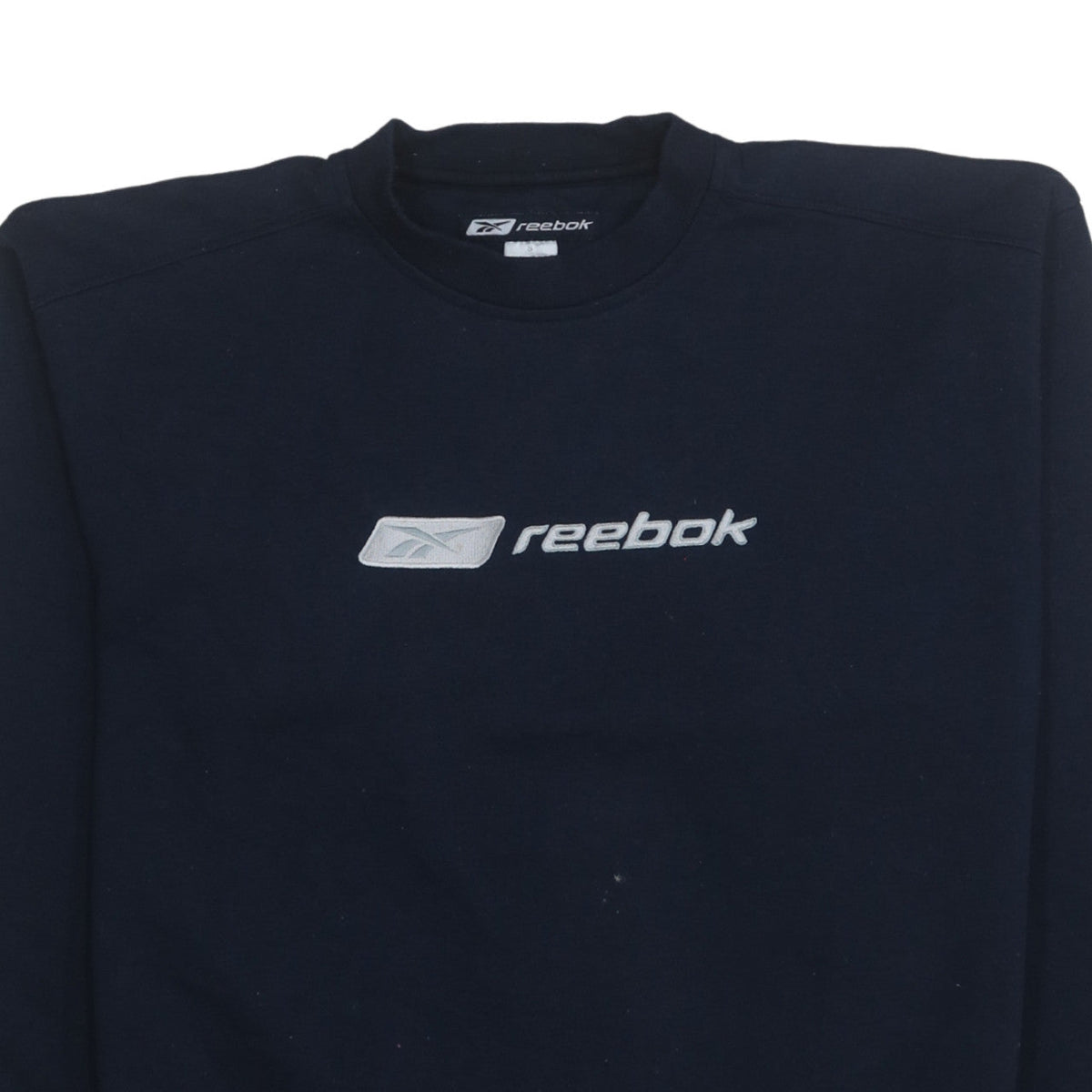 Mens UK Size S Reebok Blue Pullover Sweatshirt