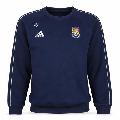 Mens UK Size S adidas Blue Pullover Sweatshirt