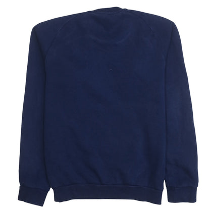 Mens UK Size S adidas Blue Pullover Sweatshirt