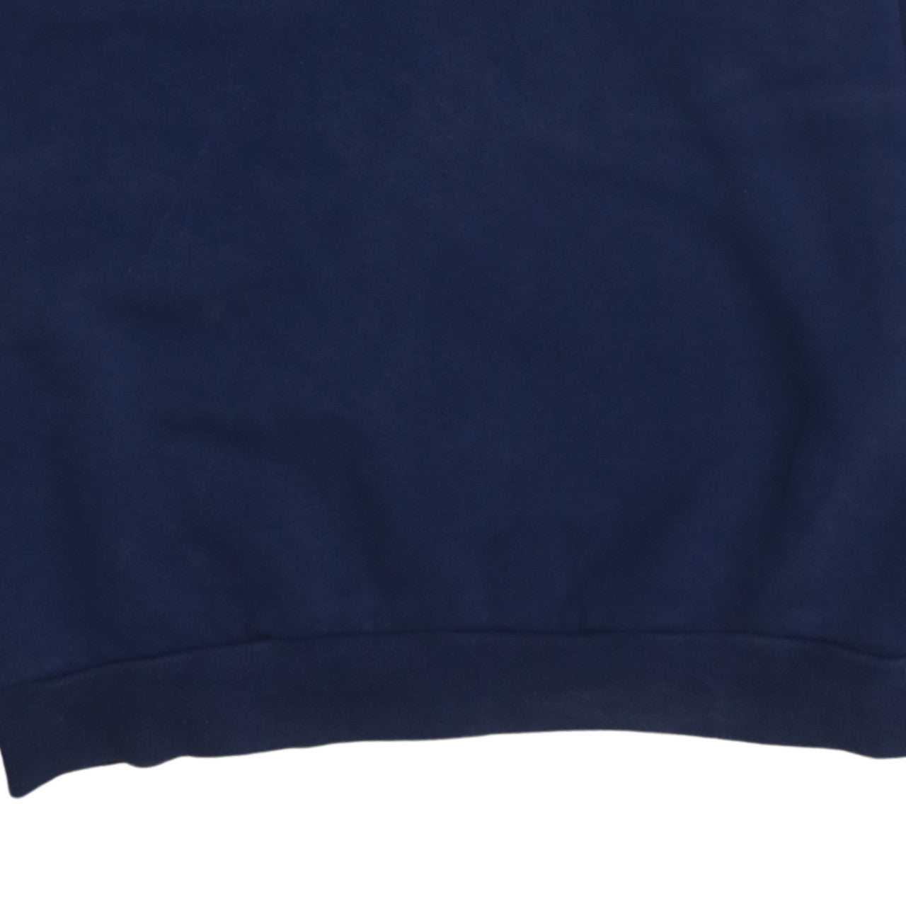 Mens UK Size S adidas Blue Pullover Sweatshirt