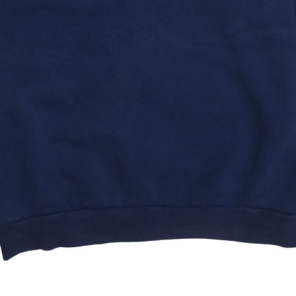 Mens UK Size S adidas Blue Pullover Sweatshirt