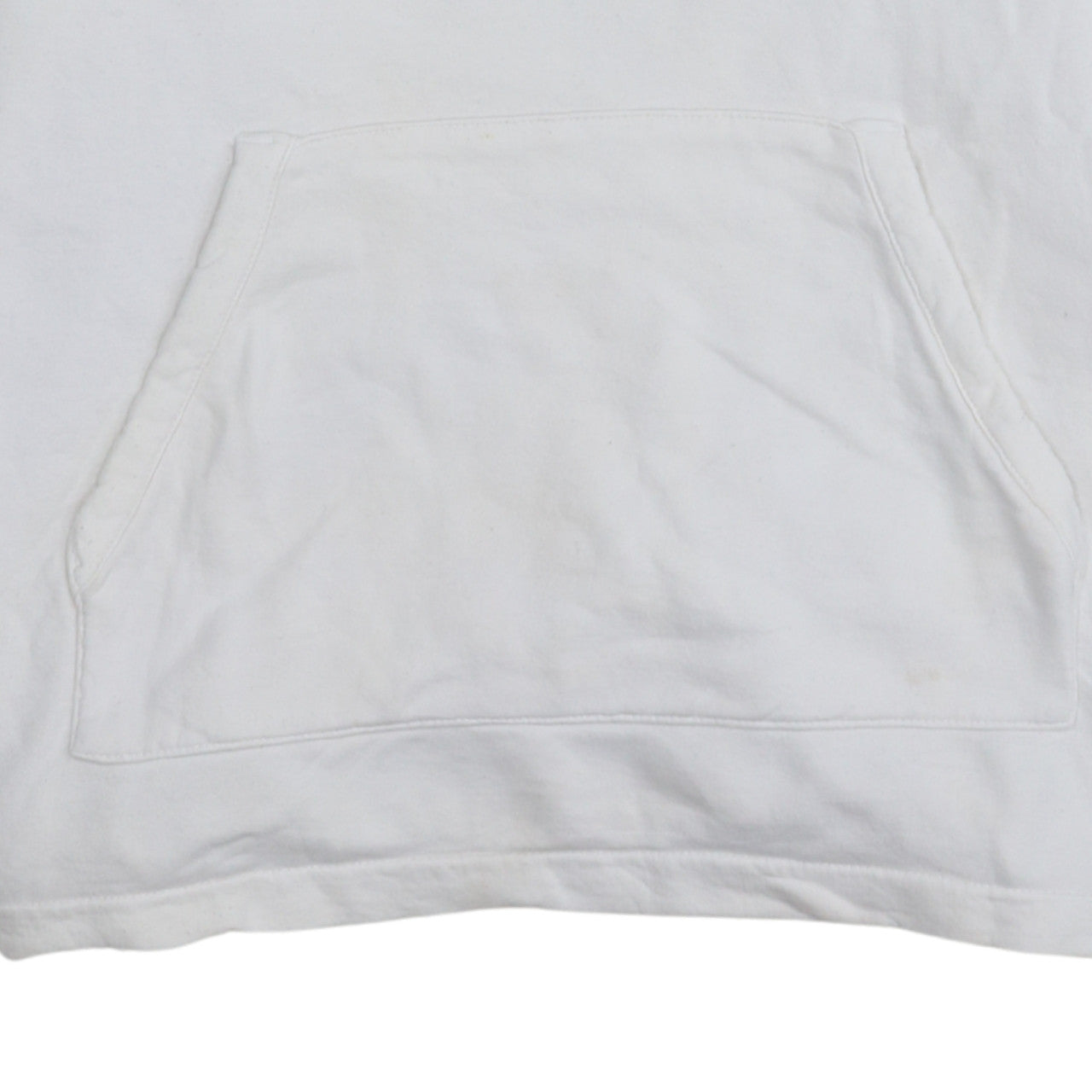 Mens UK Size M VANS White 1/2 Zip Hoodie