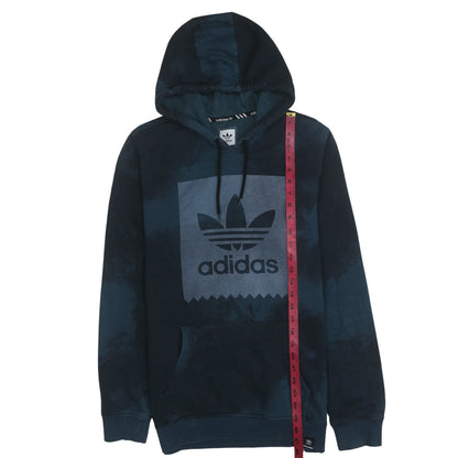 Mens UK Size M adidas Blue Pullover Hoodie