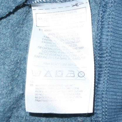Mens UK Size M adidas Blue Pullover Hoodie