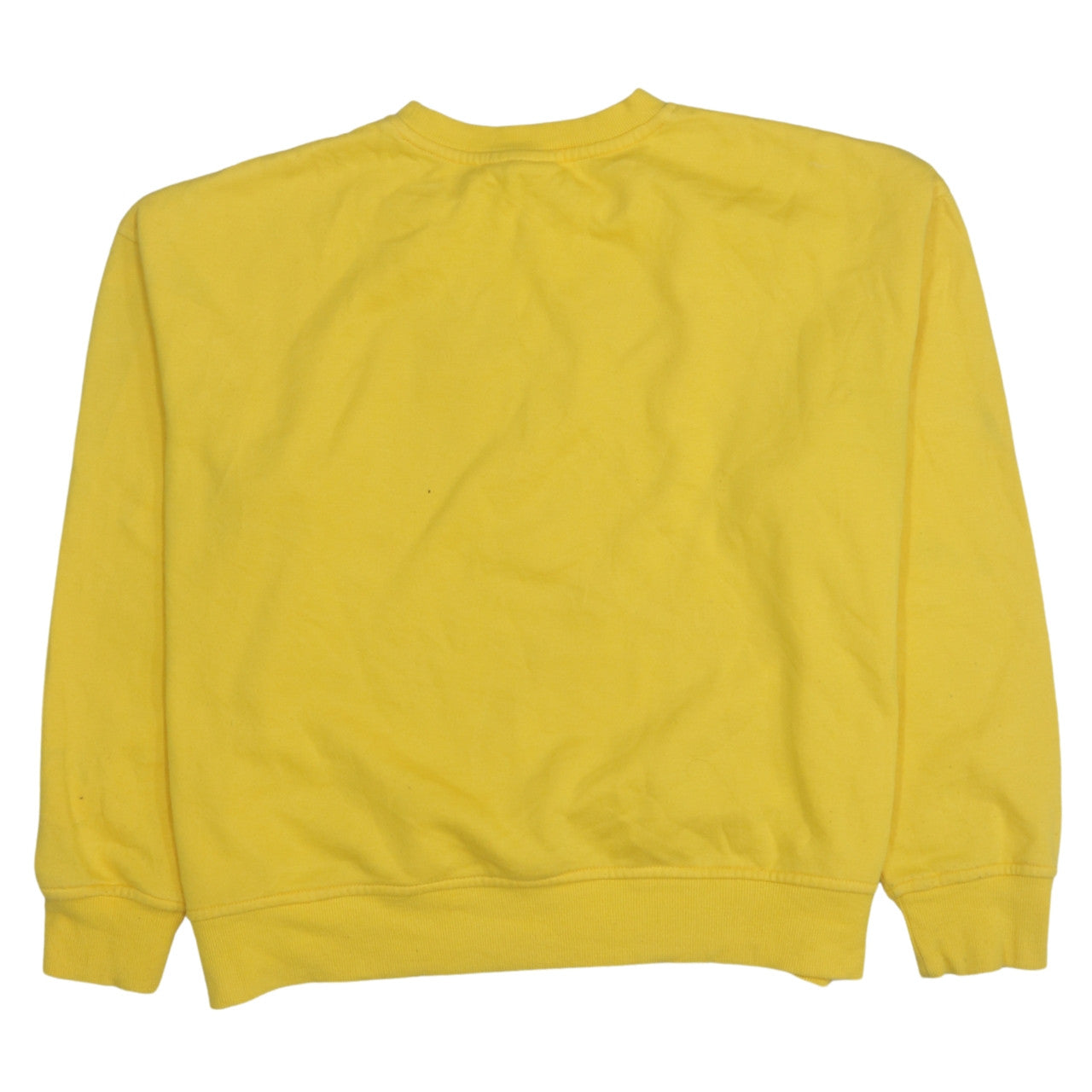Womens UK Size 10/12 Disney Yellow Pullover Sweatshirt