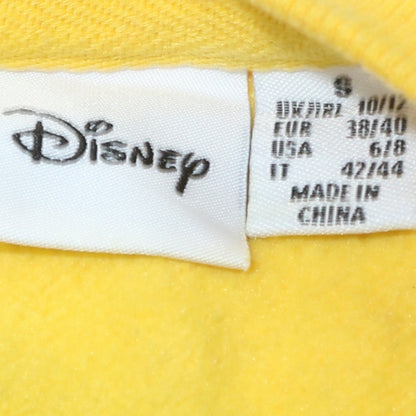 Womens UK Size 10/12 Disney Yellow Pullover Sweatshirt