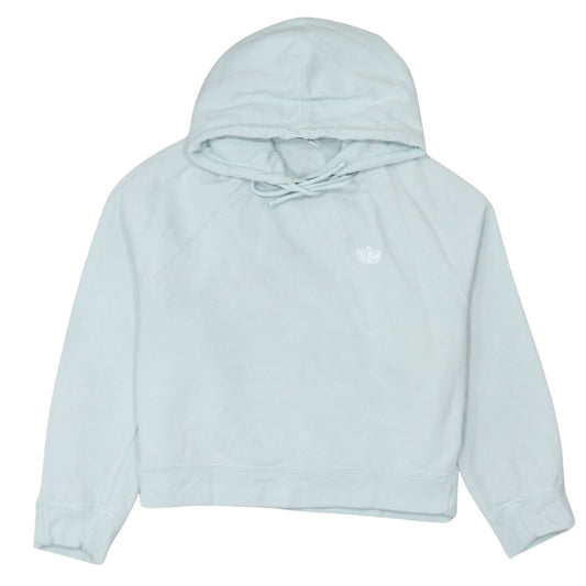 Womens UK Size 8 adidas Green Pullover Hoodie
