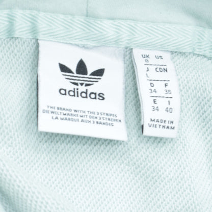 Womens UK Size 8 adidas Green Pullover Hoodie