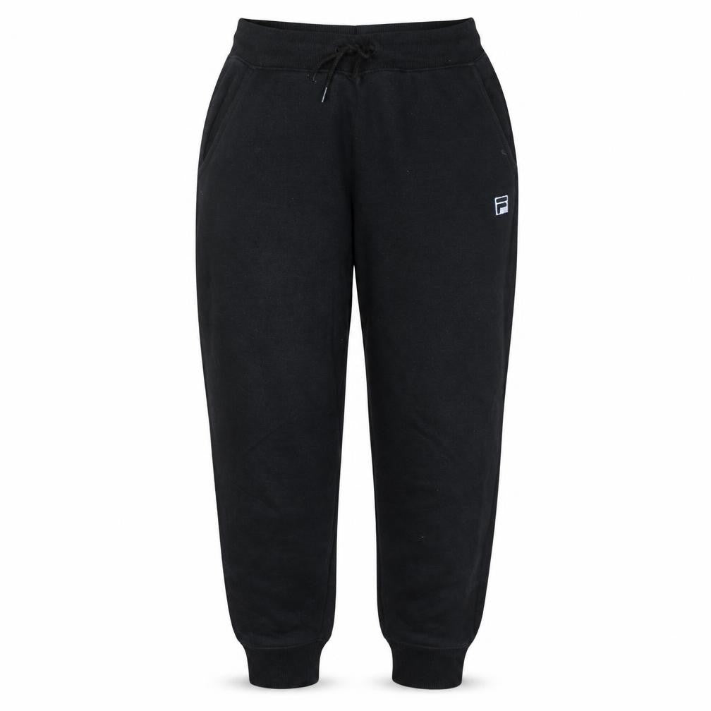 Womens UK Size S FILA Regular Fit Jogger Black Trousers