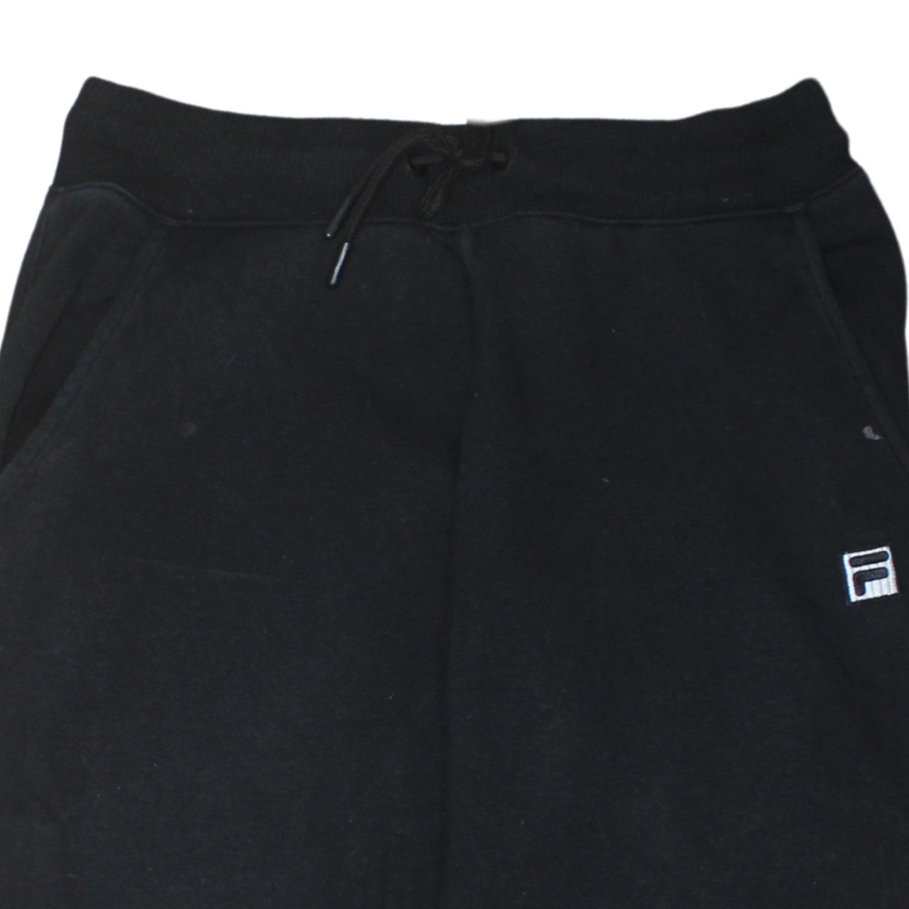 Womens UK Size S FILA Regular Fit Jogger Black Trousers