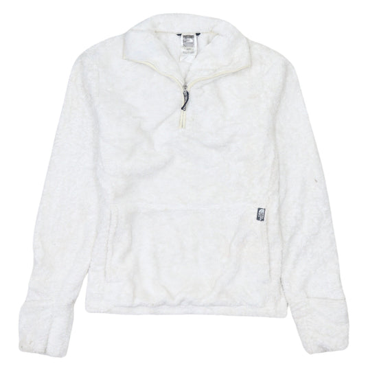 Womens UK Size XS The North Face White Pullover Sweatshirt