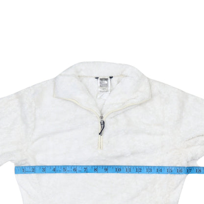 Womens UK Size XS The North Face White Pullover Sweatshirt