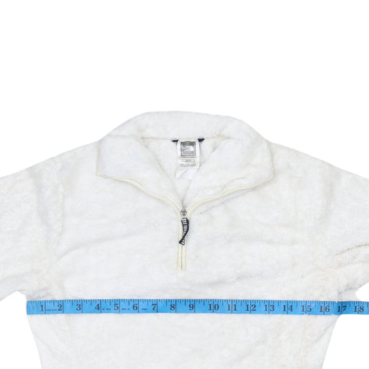 Womens UK Size XS The North Face White Pullover Sweatshirt
