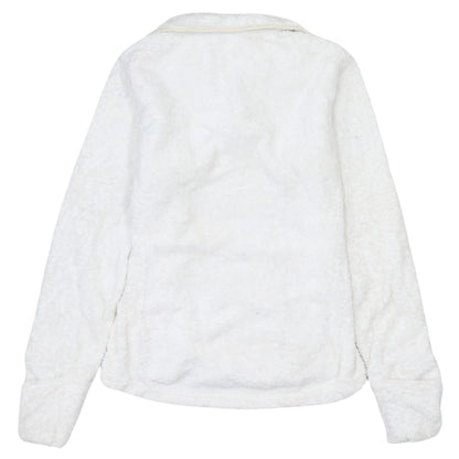 Womens UK Size XS The North Face White Pullover Sweatshirt