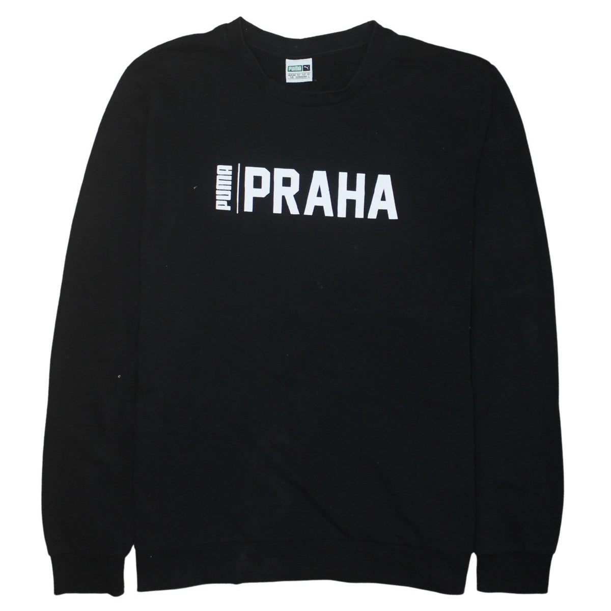 Mens UK Size L PUMA Black Pullover Sweatshirt