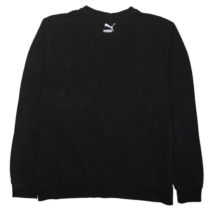 Mens UK Size L PUMA Black Pullover Sweatshirt