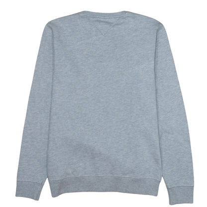 Mens UK Size S Tommy Jeans Grey Pullover Sweatshirt