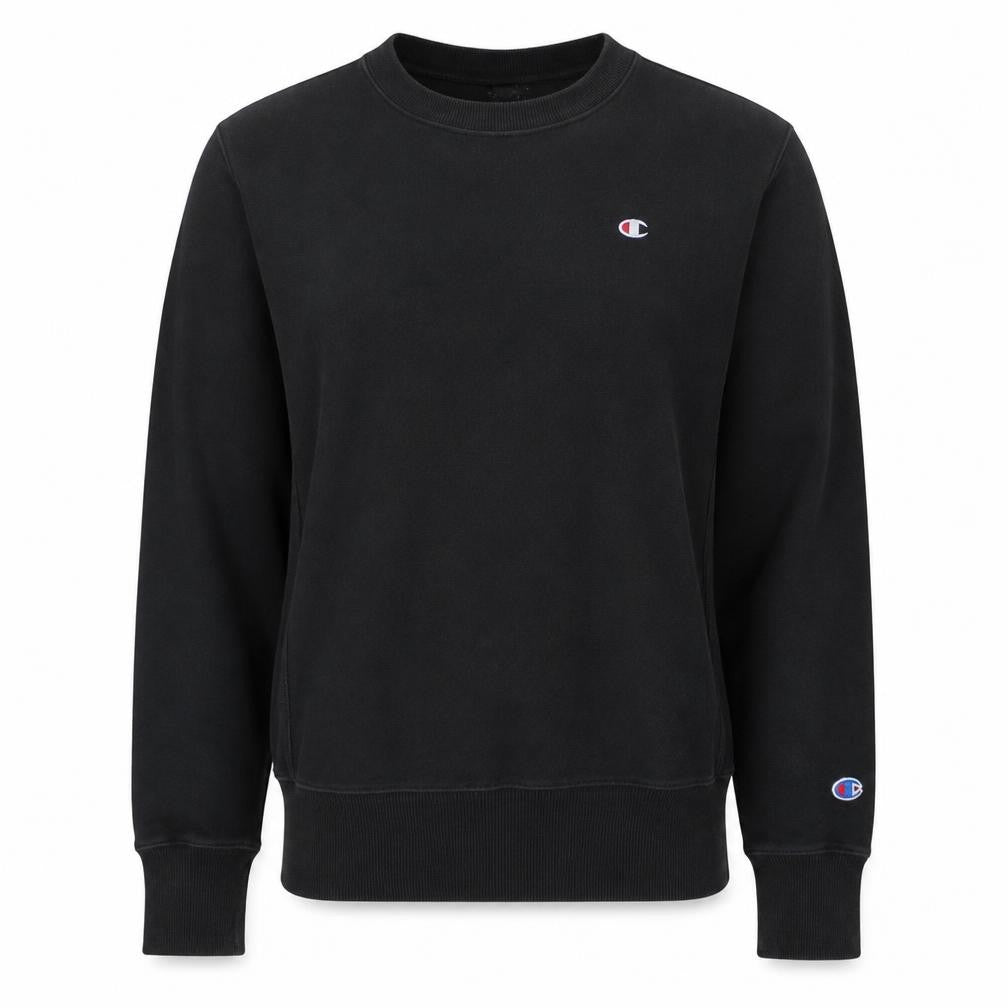 Mens UK Size S Champion Black Pullover Sweatshirt