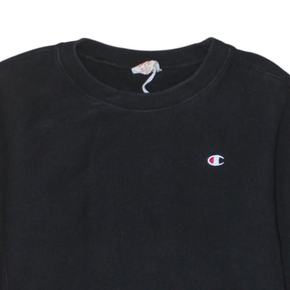 Mens UK Size S Champion Black Pullover Sweatshirt