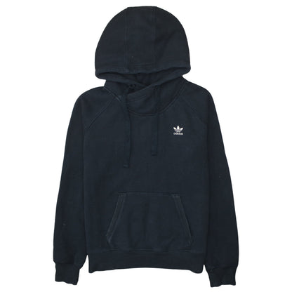Womens UK Size 12 adidas Black Pullover Hoodie