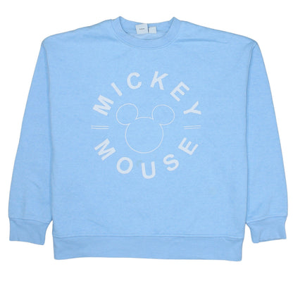 Womens UK Size XS Disney Blue Pullover Sweatshirt