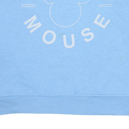 Womens UK Size XS Disney Blue Pullover Sweatshirt