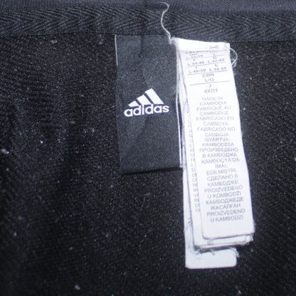 Womens UK Size L adidas Black Full Zip Hoodie