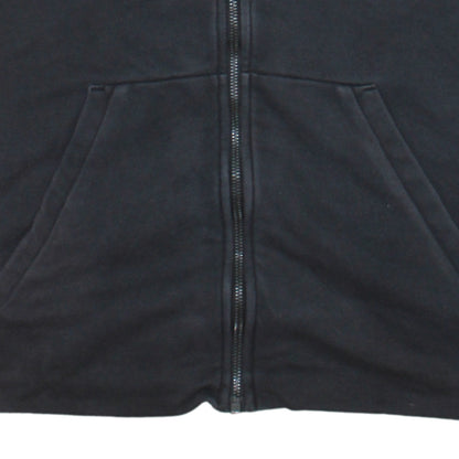 Womens UK Size L adidas Black Full Zip Hoodie