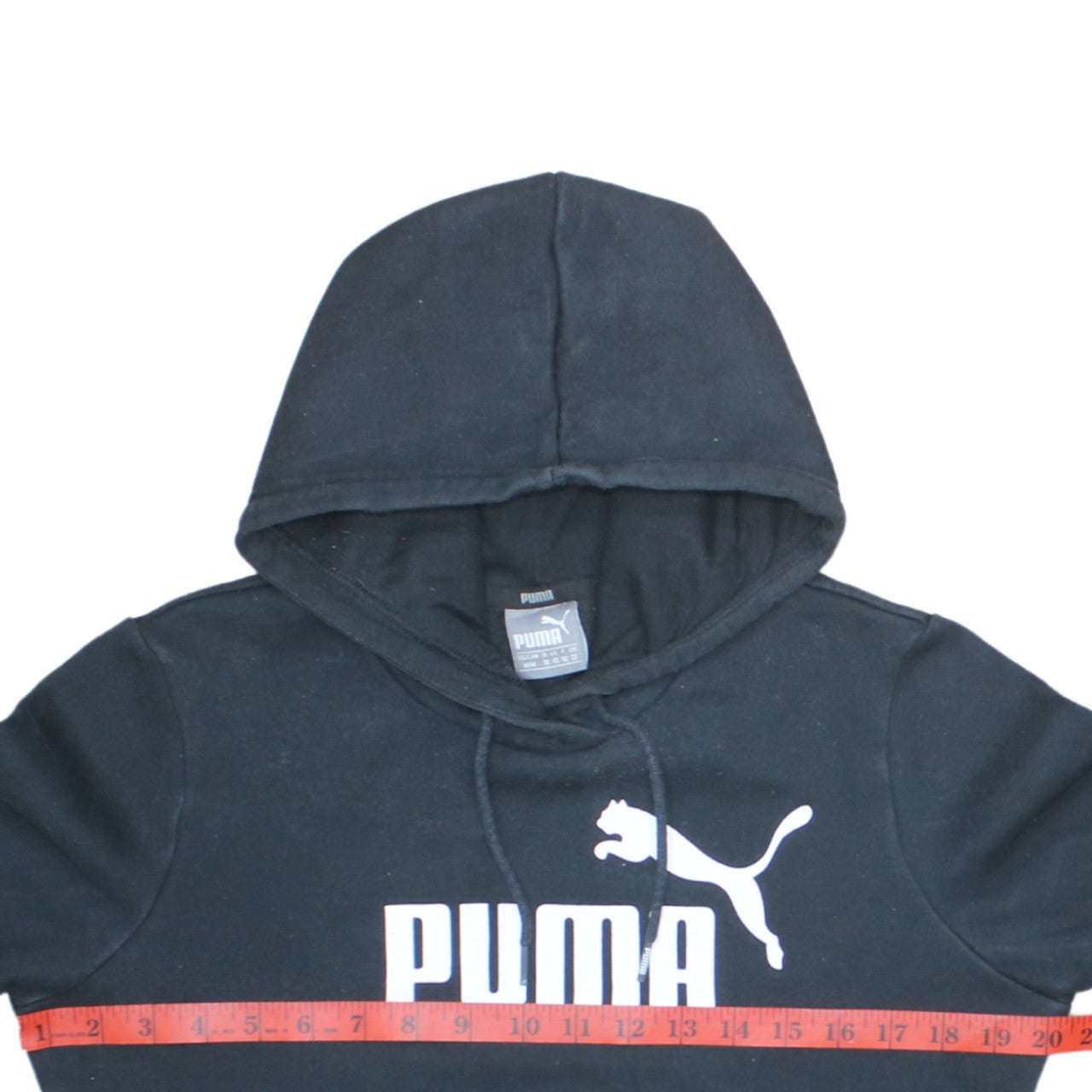 Womens UK Size 12 PUMA Black Pullover Hoodie