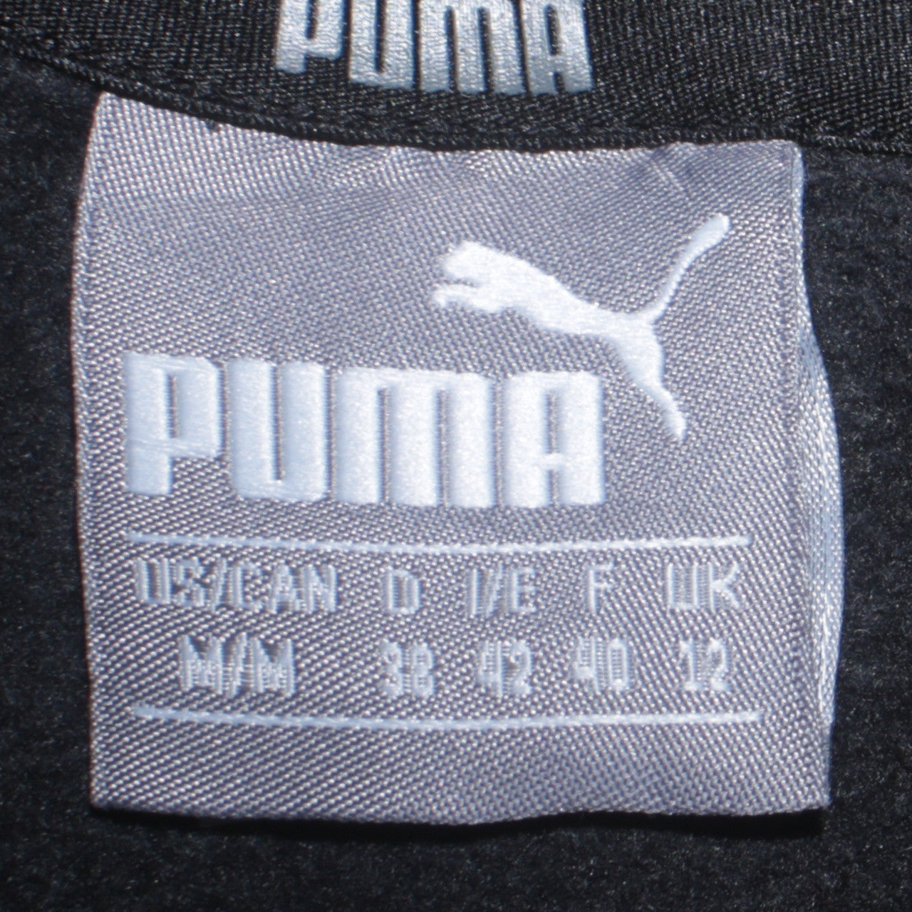 Womens UK Size 12 PUMA Black Pullover Hoodie