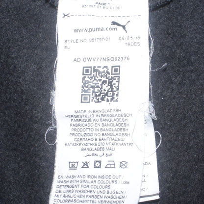 Womens UK Size 12 PUMA Black Pullover Hoodie