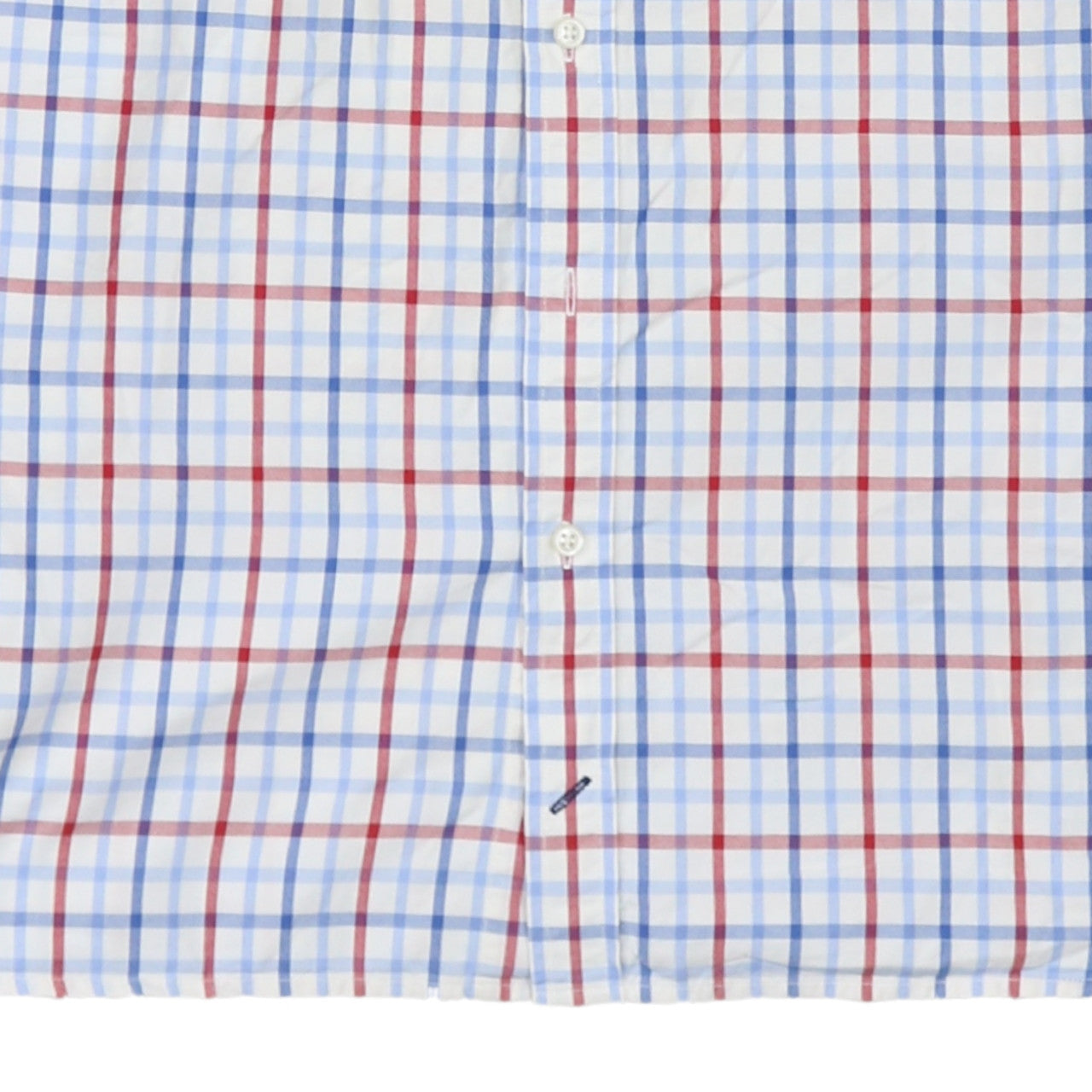 Tommy Hilfiger Men's Multicoloured Check Cotton Slim Fit Shirt M