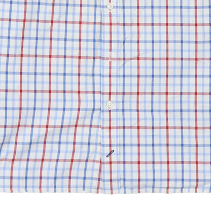 Tommy Hilfiger Men's Multicoloured Check Cotton Slim Fit Shirt M