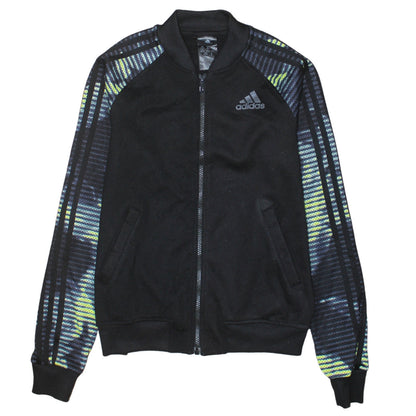 Womens UK Size XS adidas Black Full Zip Hoodie