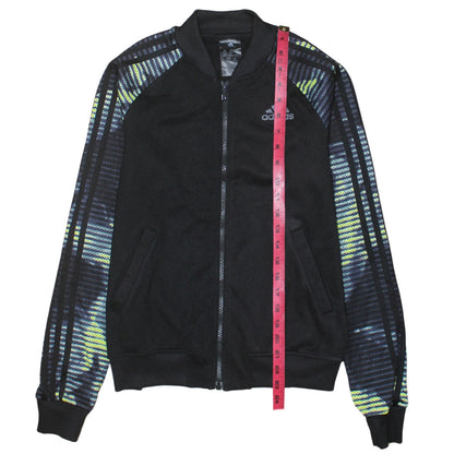 Womens UK Size XS adidas Black Full Zip Hoodie