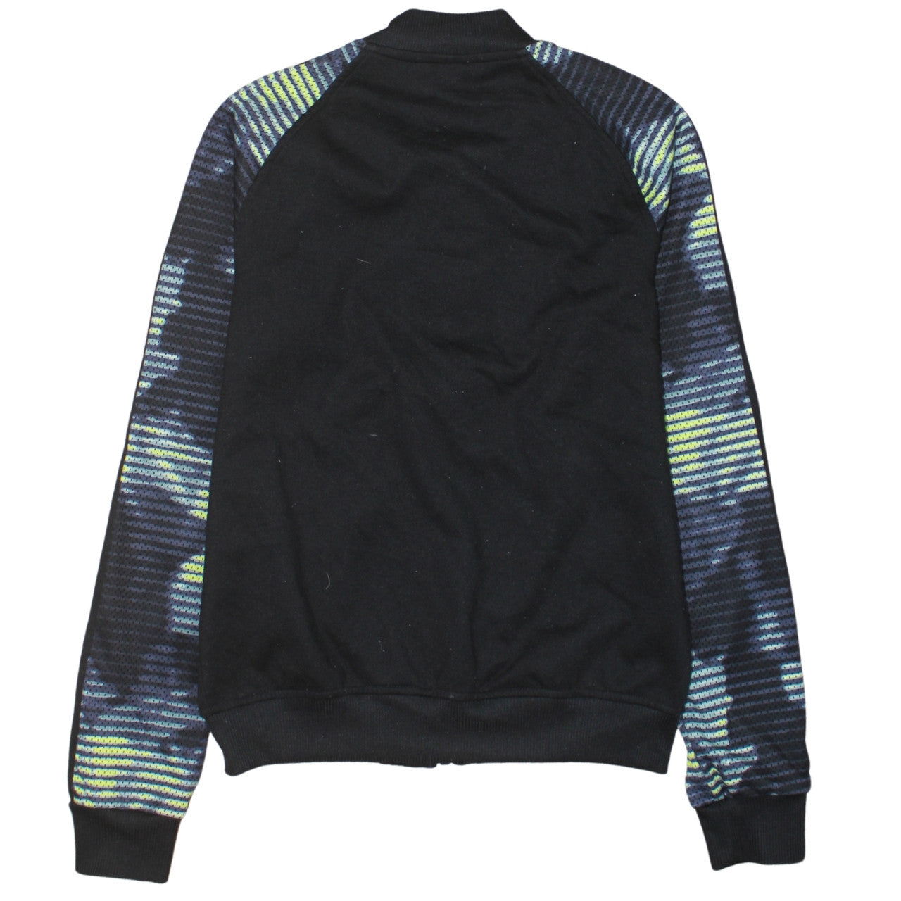 Womens UK Size XS adidas Black Full Zip Hoodie