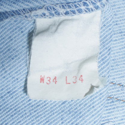 Womens UK Size 34 Levi's Regular Fit Straight Jeans