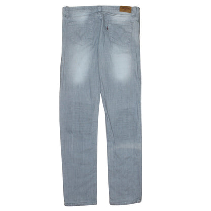 Levi's Women's Light Blue 29 Regular Fit Straight Jeans