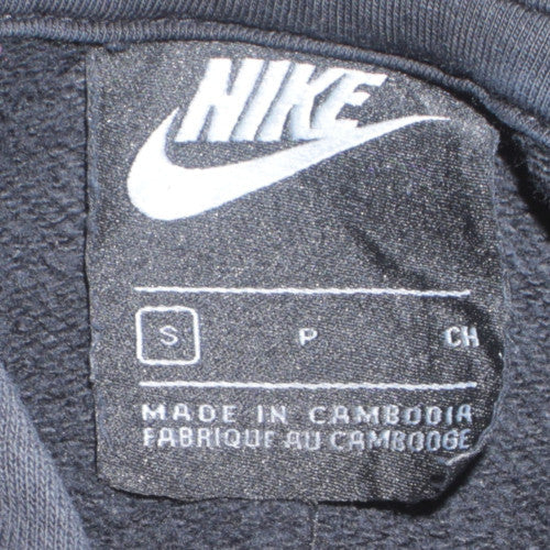 Mens UK Size S Nike Black Pullover Hoodie