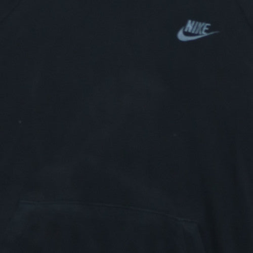 Mens UK Size S Nike Black Pullover Hoodie