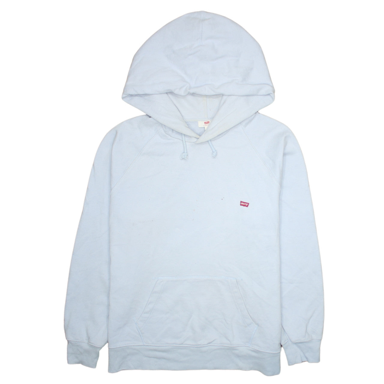 Mens UK Size L Levi's Blue Pullover Hoodie