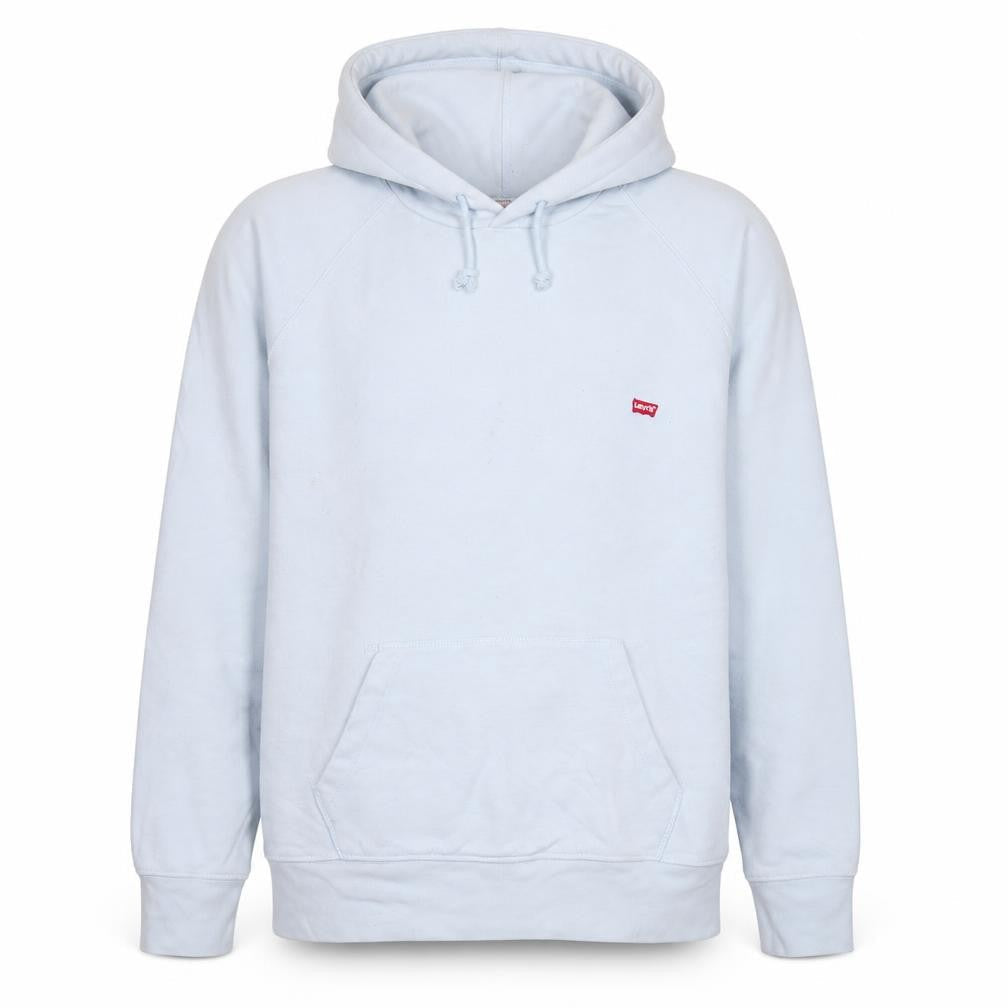 Mens UK Size L Levi's Blue Pullover Hoodie