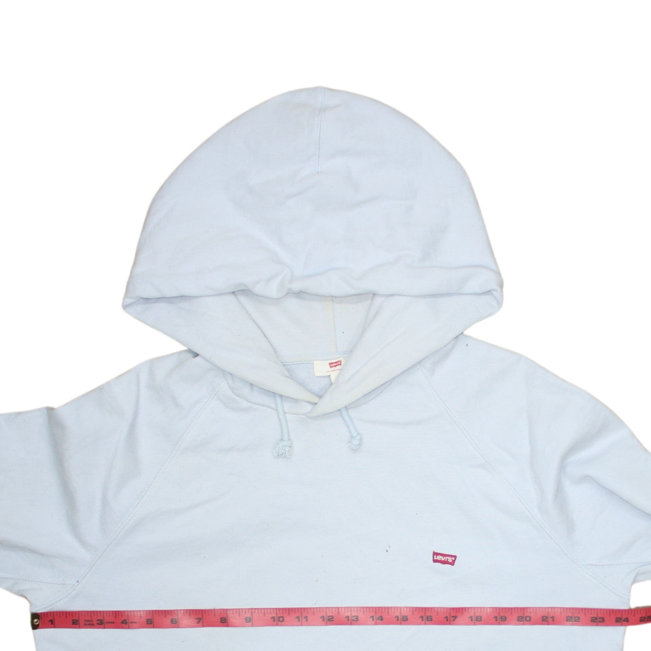 Mens UK Size L Levi's Blue Pullover Hoodie